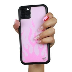 Wildflower iPhone 11 Case - Pink Flames